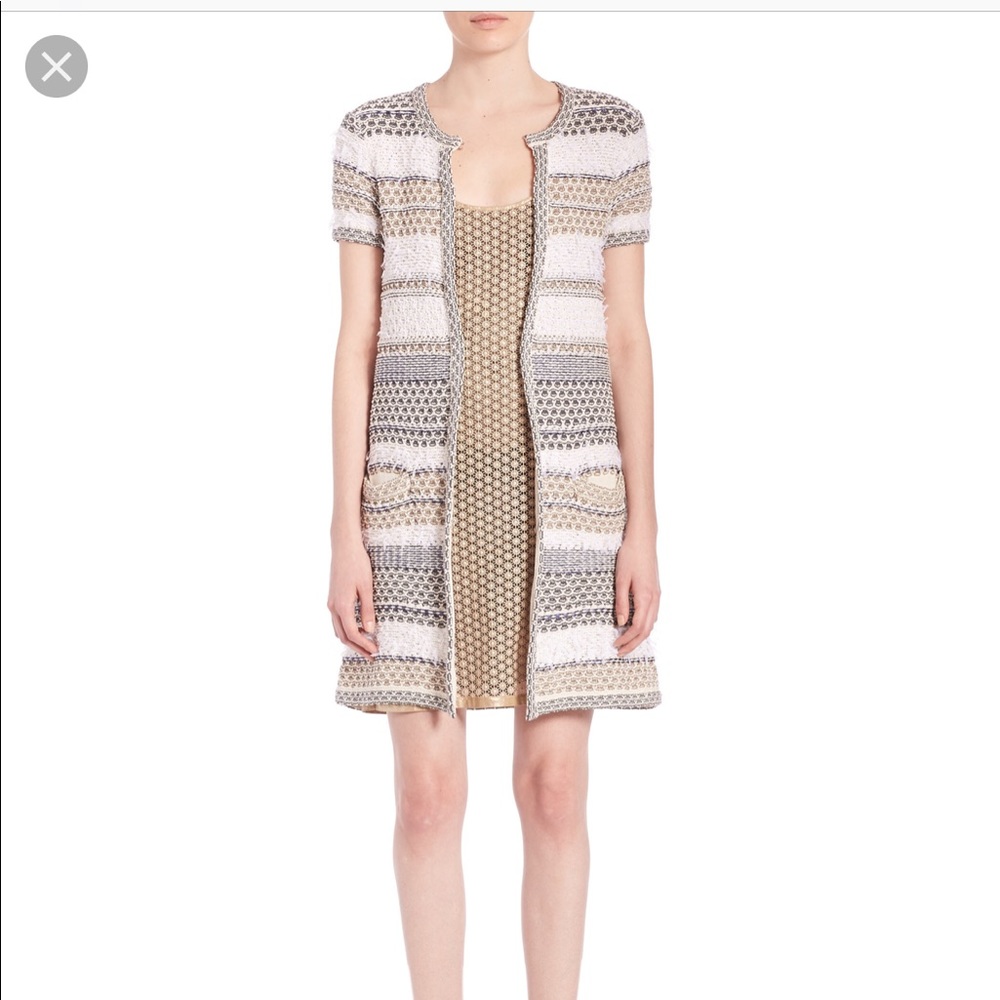 DVF Arryn Midnight Multi Cardigan Sweater